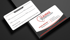 Business Card Design by Expert Bappy for Cairns Cardiology | Design: #34698489