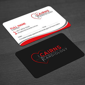 Business Card Design by WellDesign for Cairns Cardiology | Design: #34621155