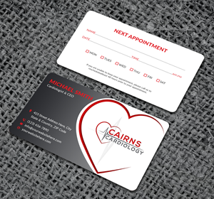 Visitenkarten-Design von Sun Moon Graphic Designer für Cairns Cardiology | Design: #34579323
