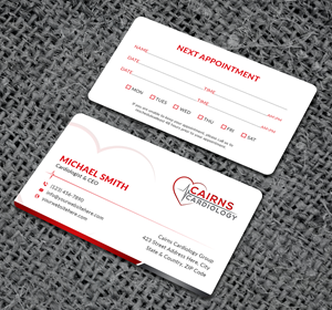Business Card Design by Sun Moon Graphic Designer for Cairns Cardiology | Design: #34579324