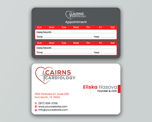 Design de Carte de Visite par DesignerShahadat pour Cairns Cardiology | Design : #34600669