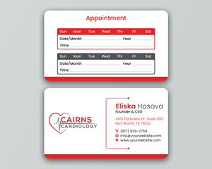 Business Card Design by DesignerShahadat for Cairns Cardiology | Design: #34614904