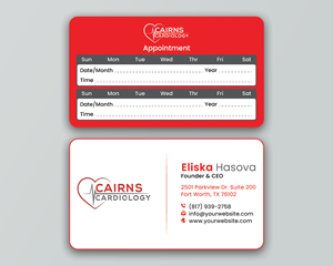 Business Card Design by DesignerShahadat for Cairns Cardiology | Design: #34621973