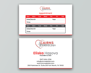 Business Card Design by DesignerShahadat for Cairns Cardiology | Design: #34623748