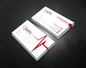 Business Card Design by artbitin for Cairns Cardiology | Design: #34580011