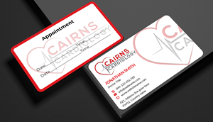 Business Card Design by JS Desiger for Cairns Cardiology | Design: #34582855