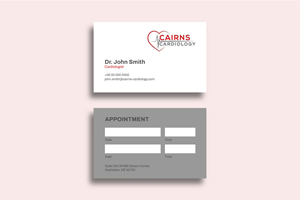 Business Card Design by MtBosh for Cairns Cardiology | Design: #34600450