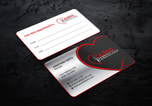Business Card Design by LAXMI DESIGNHUB for Cairns Cardiology | Design: #34579965