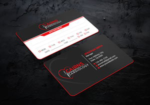 Business Card Design by LAXMI DESIGNHUB for Cairns Cardiology | Design: #34579966
