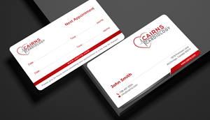 Business Card Design by chandrayaan.creative for Cairns Cardiology | Design: #34589129