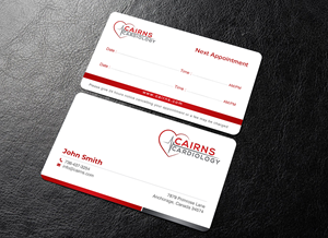 Business Card Design by chandrayaan.creative for Cairns Cardiology | Design: #34589131