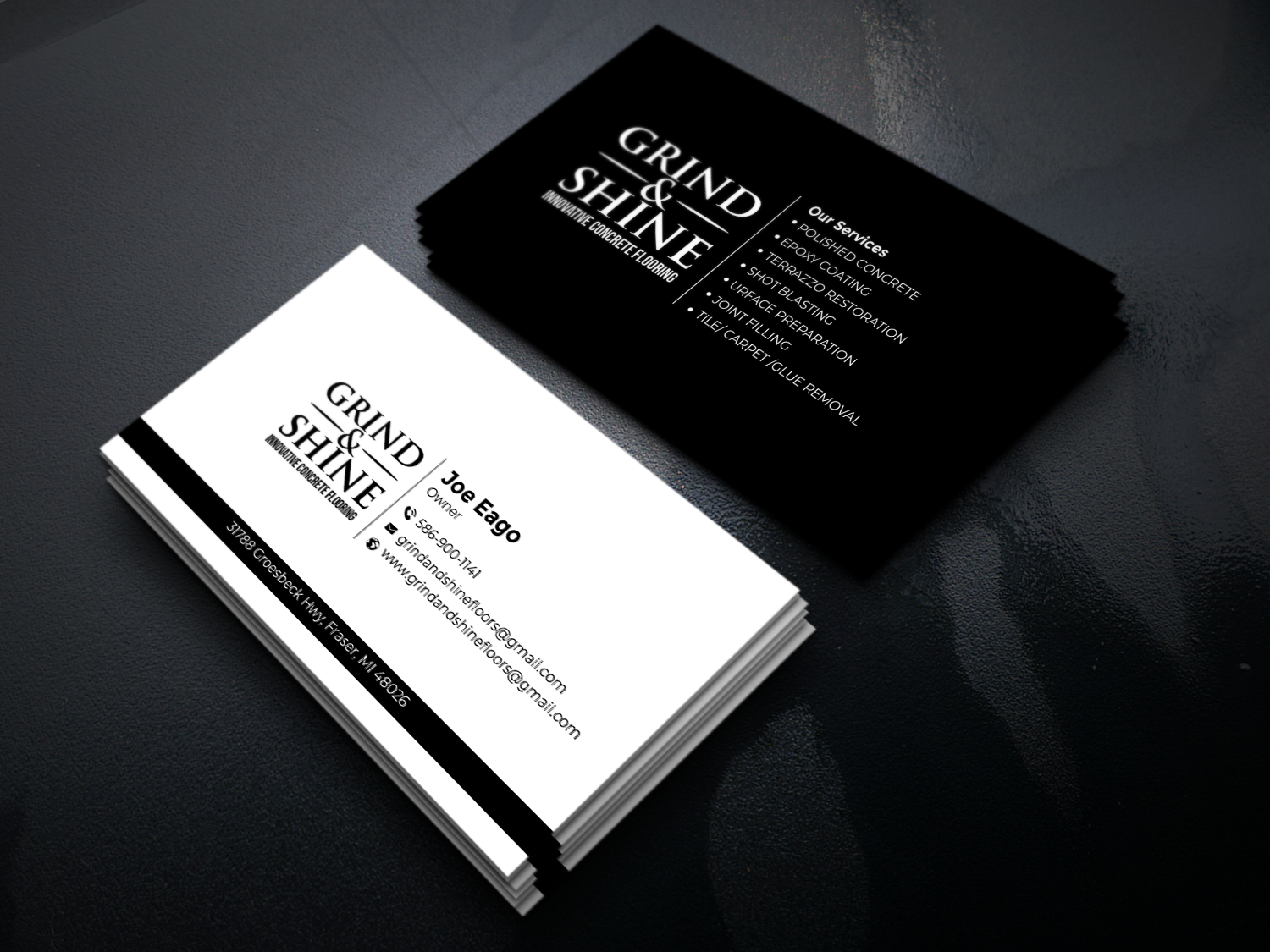 Business Card Design by Graphixpointt for this project | Design #34599974