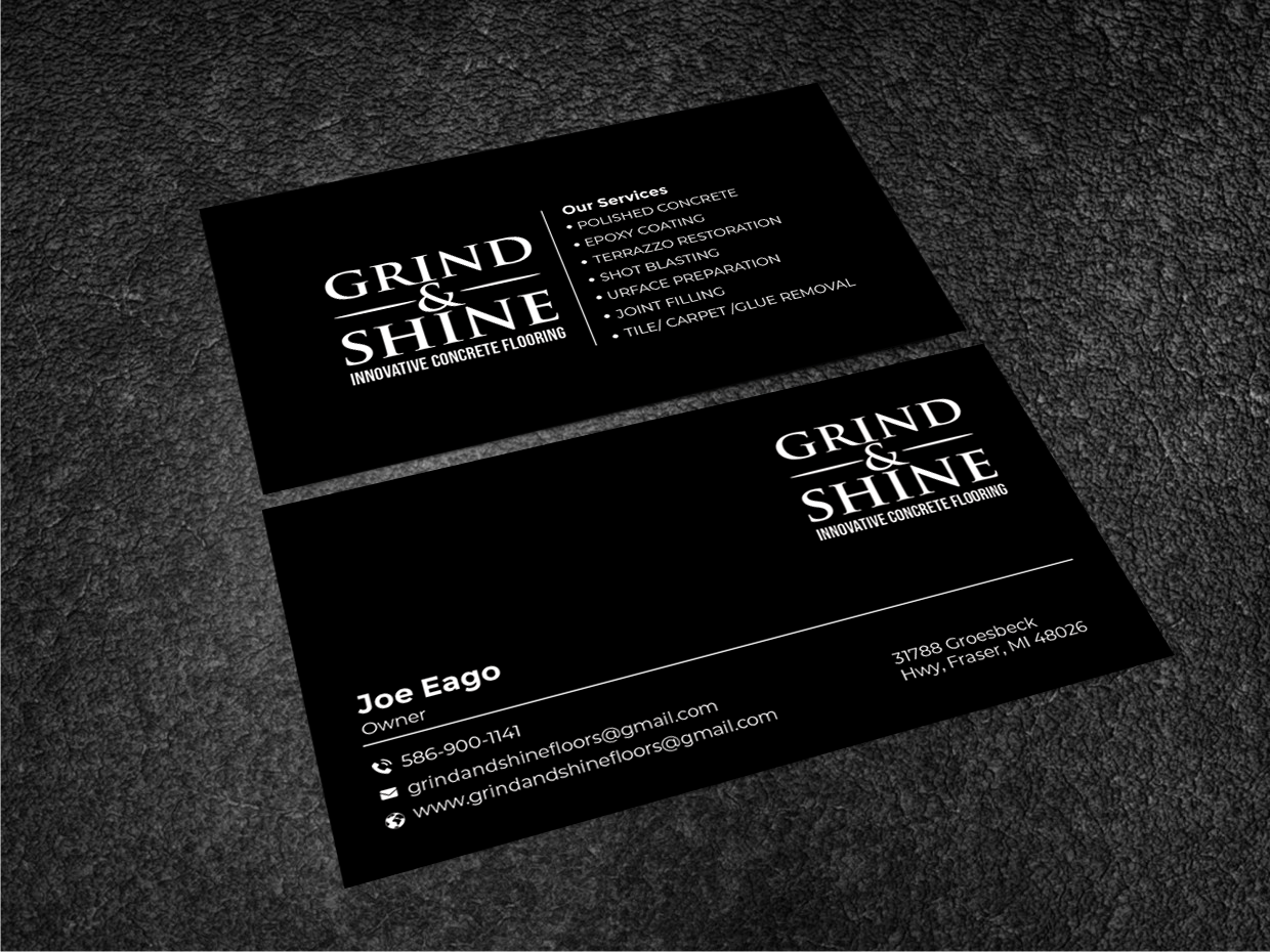 Business Card Design by Graphixpointt for this project | Design #34600501