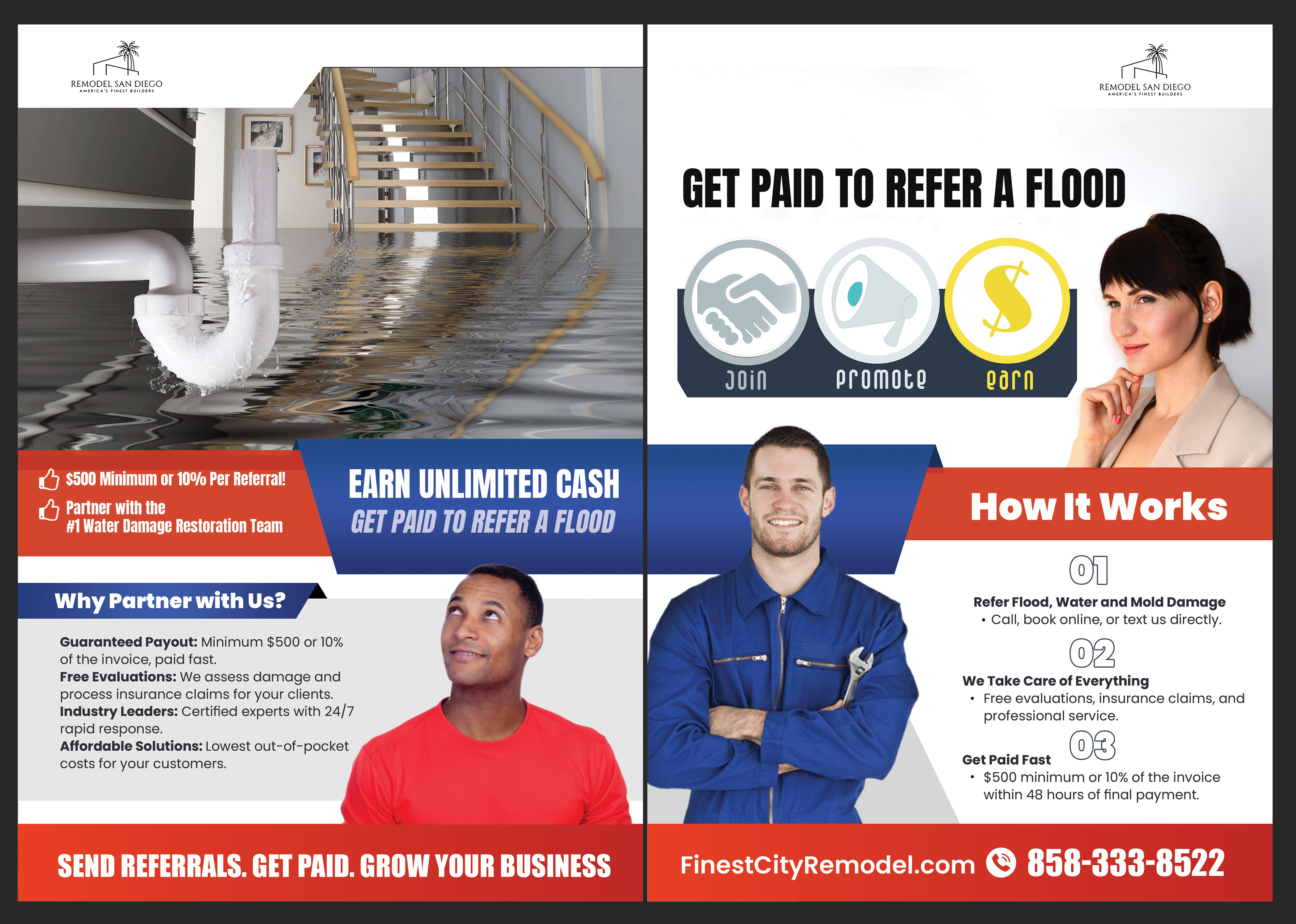 Flyer Design by Osama Soliman for SD Pro Team | Design #34581768