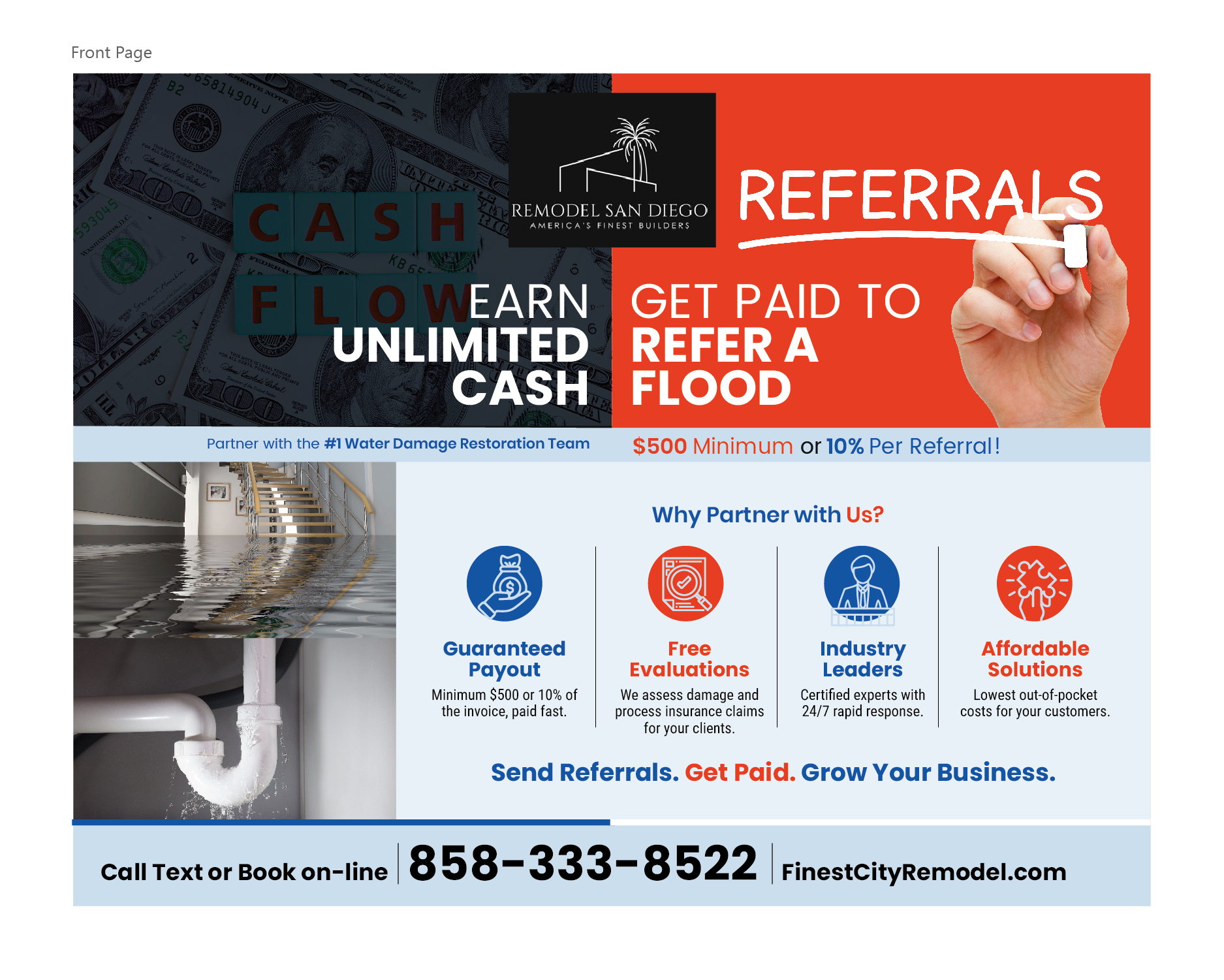 Flyer Design by yugcreativeart for SD Pro Team | Design #34618833