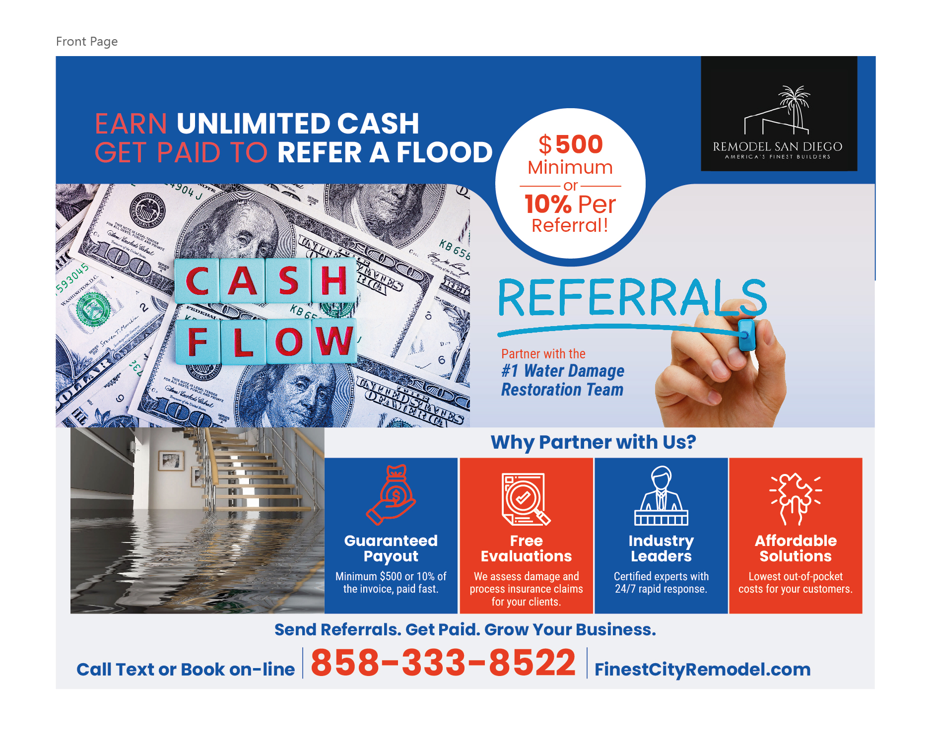 Flyer Design by yugcreativeart for SD Pro Team | Design #34618835