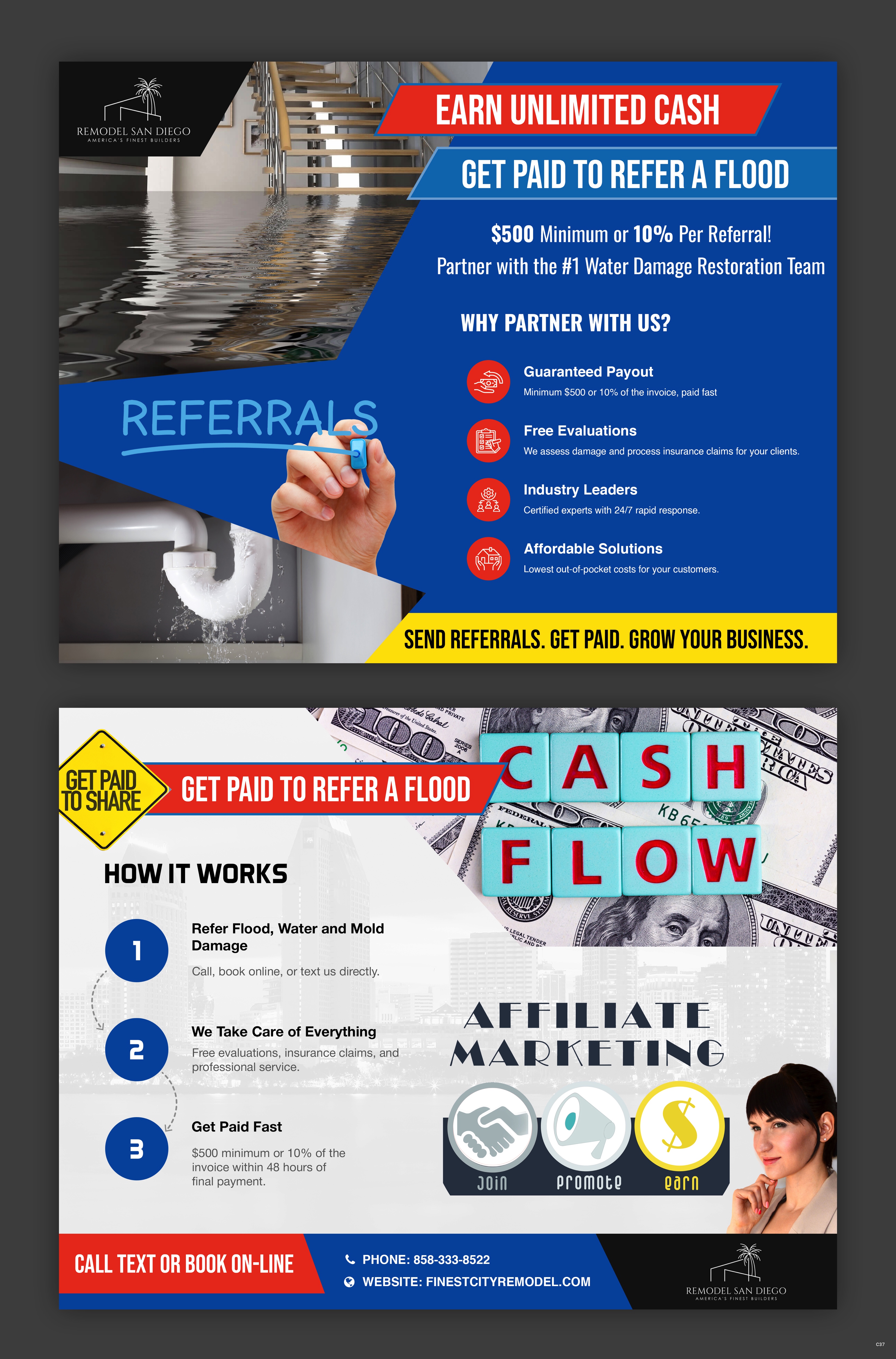 Flyer Design by pb for SD Pro Team | Design #34595047