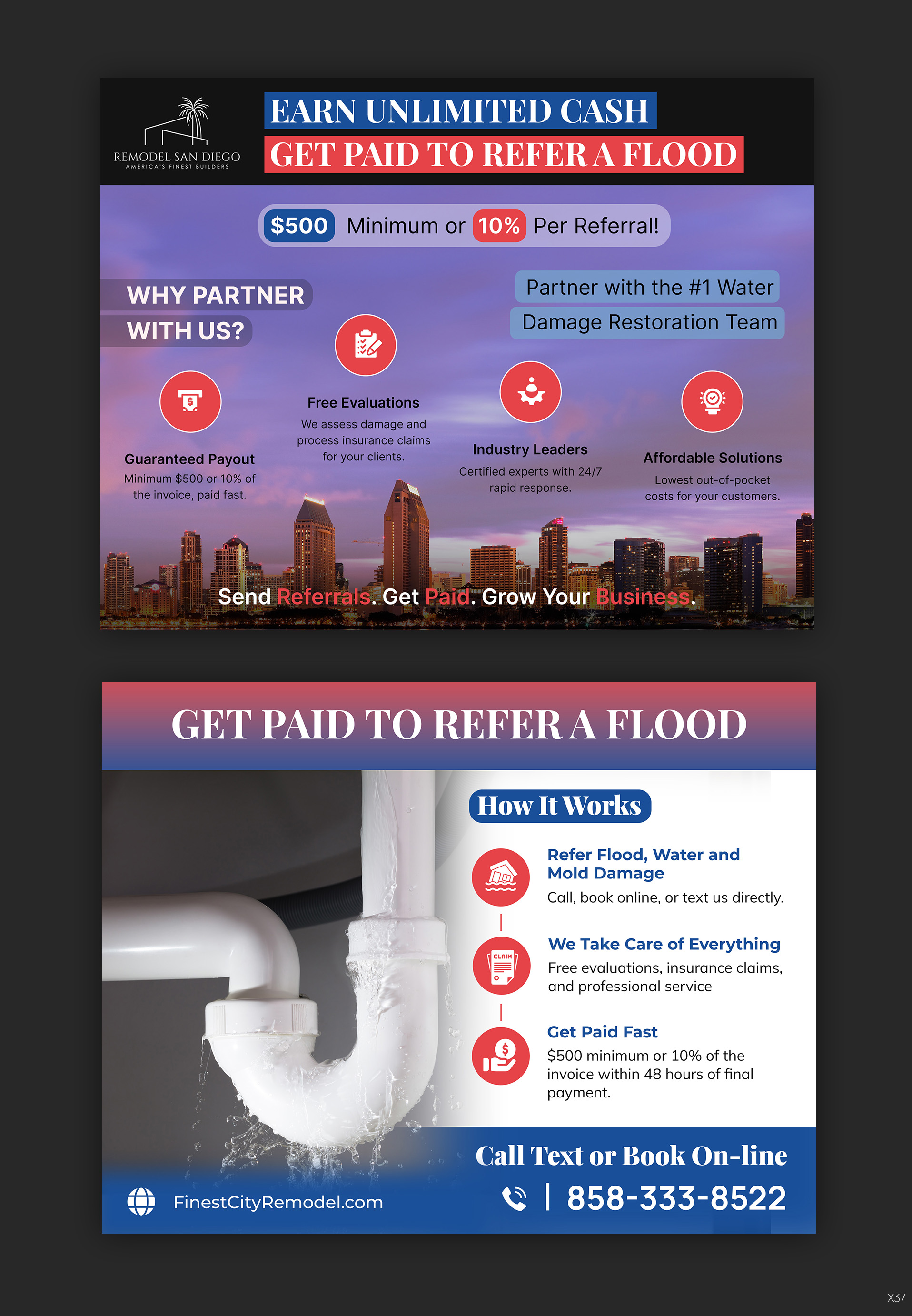 Flyer Design by pb for SD Pro Team | Design #34595049