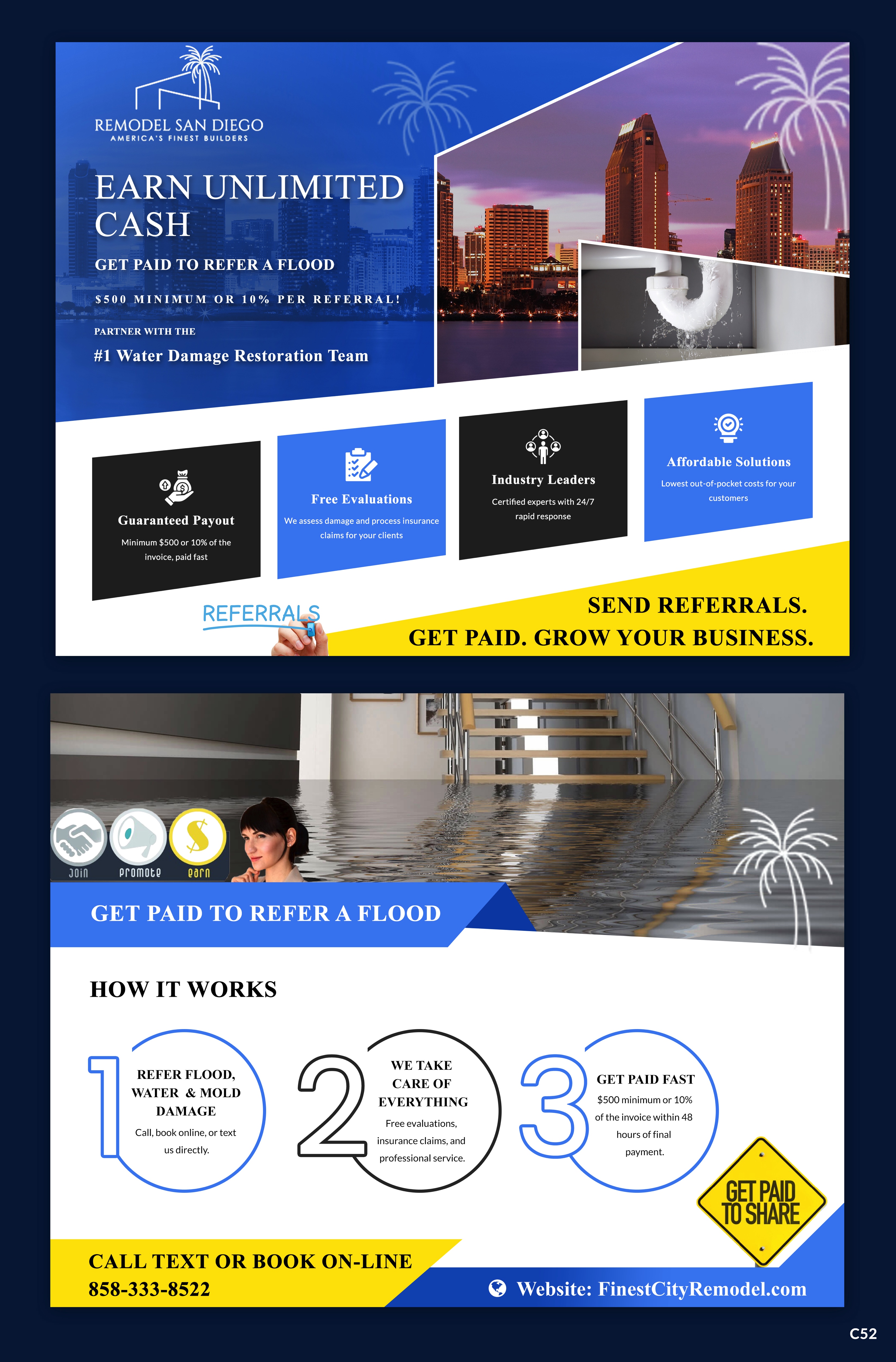 Flyer Design by pb for SD Pro Team | Design #34595053
