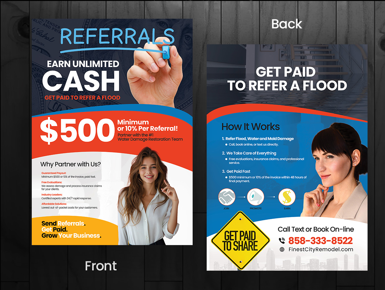 Design de Flyer par innovative earth pour SD Pro Team | Design #34582134