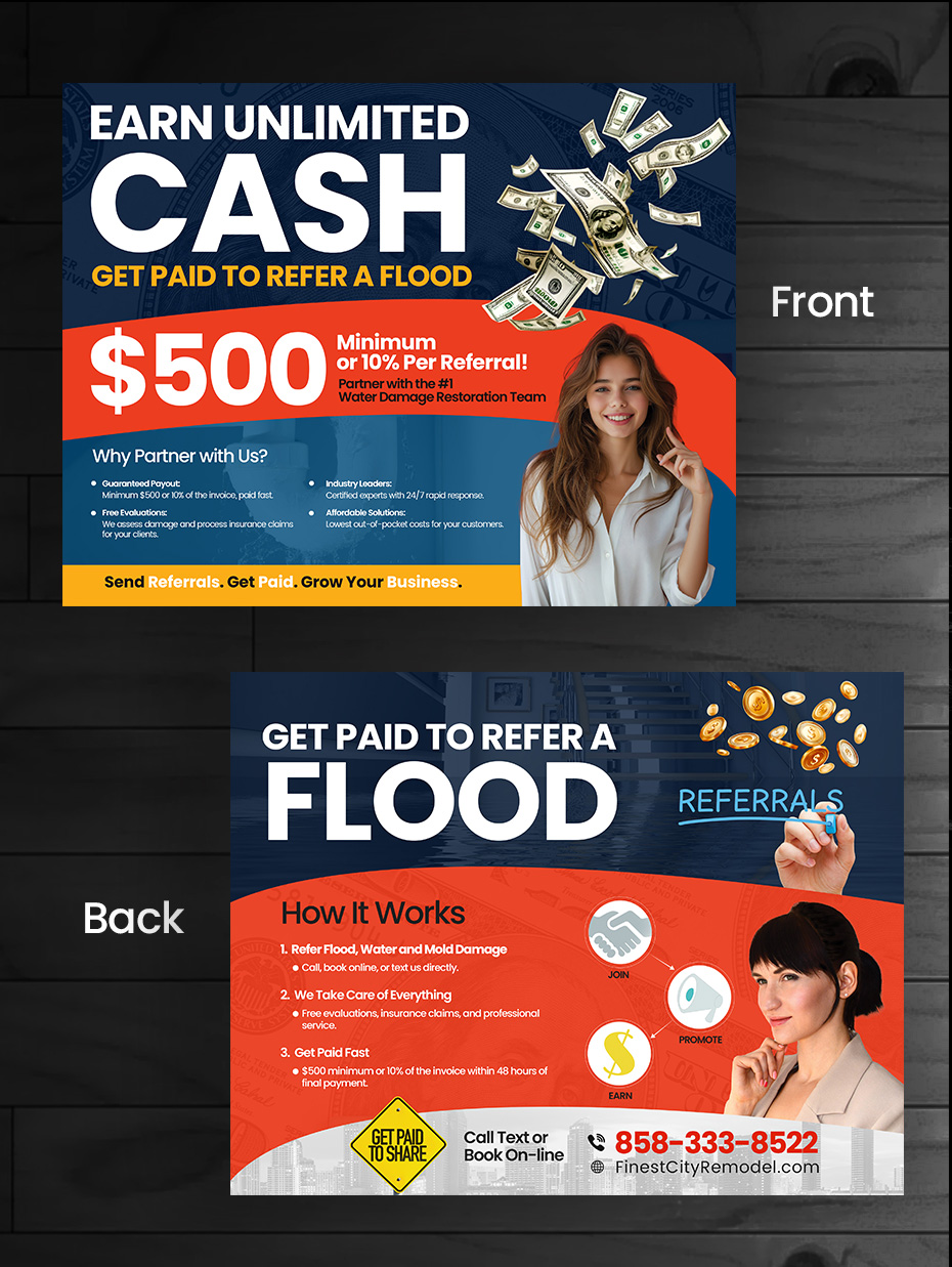 Design de Flyer par innovative earth pour SD Pro Team | Design #34587486