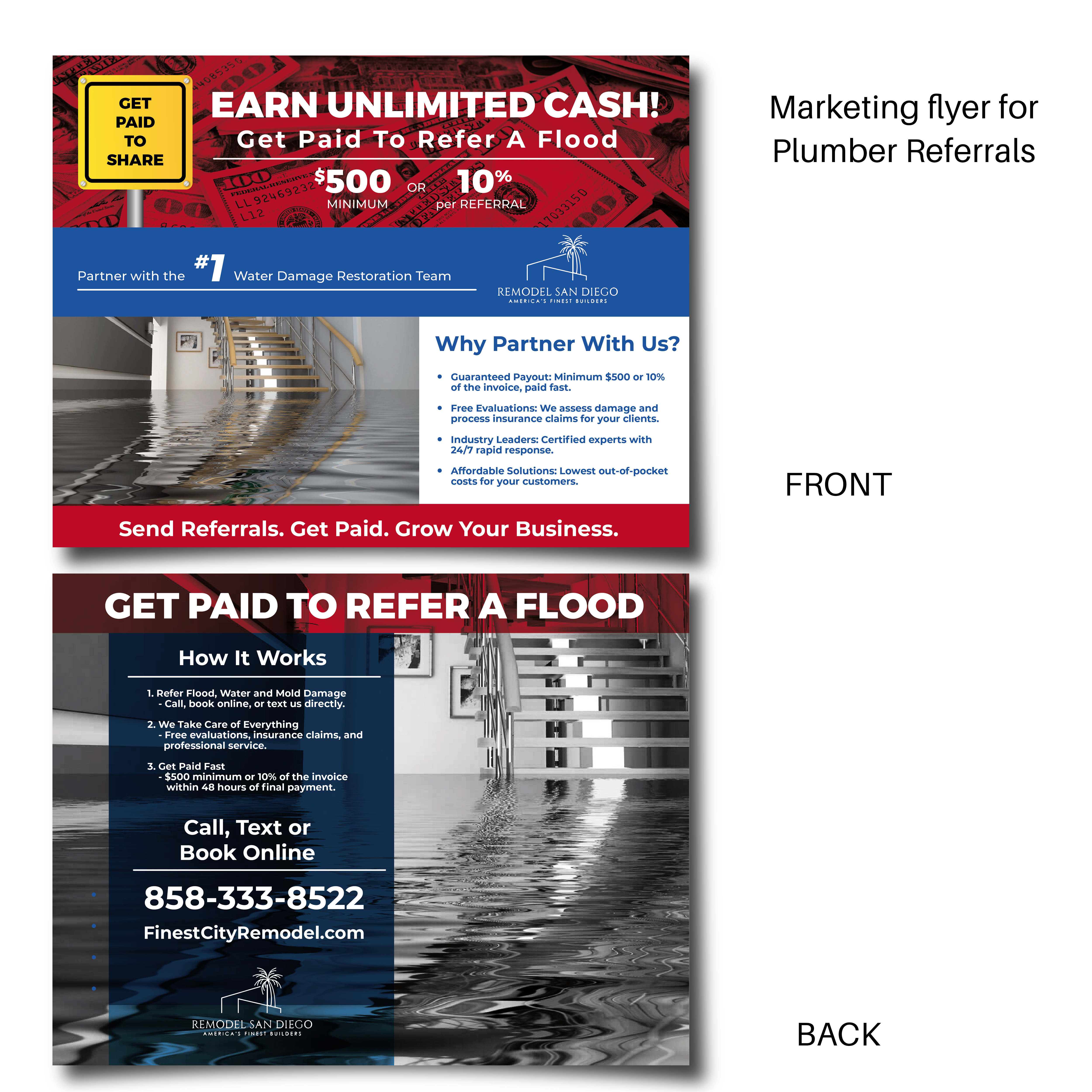 Flyer Design by Javelin Studio for SD Pro Team | Design #34611412