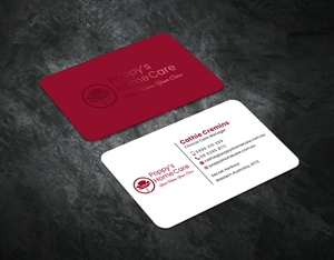 Business Card Design by Creative Moon Design for Poppy's Home Care | Design: #34582860