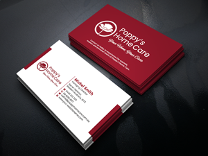 Diseño de Tarjeta de Presentación por Graphixpointt para Poppy's Home Care | Diseño: #34582944