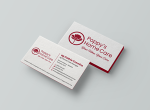 Visitenkarten-Design von Expert Bappy für Poppy's Home Care | Design: #34580527