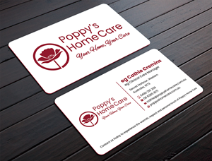 Visitenkarten-Design von Expert Bappy für Poppy's Home Care | Design: #34580735