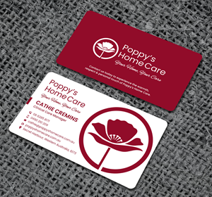 Diseño de Tarjeta de Presentación por Sun Moon Graphic Designer para Poppy's Home Care | Diseño: #34580063