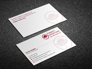Business Card Design by Magic of Art for Poppy's Home Care | Design: #34579997