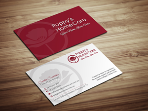 Business Card Design by Magic of Art for Poppy's Home Care | Design: #34580000