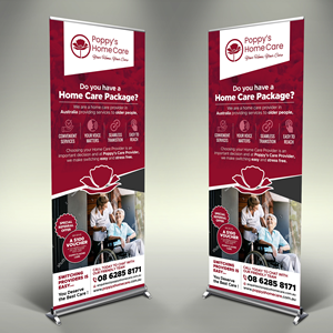 Trade Show Booth Design by Designers Hub for Poppy's Home Care | Design: #34608402
