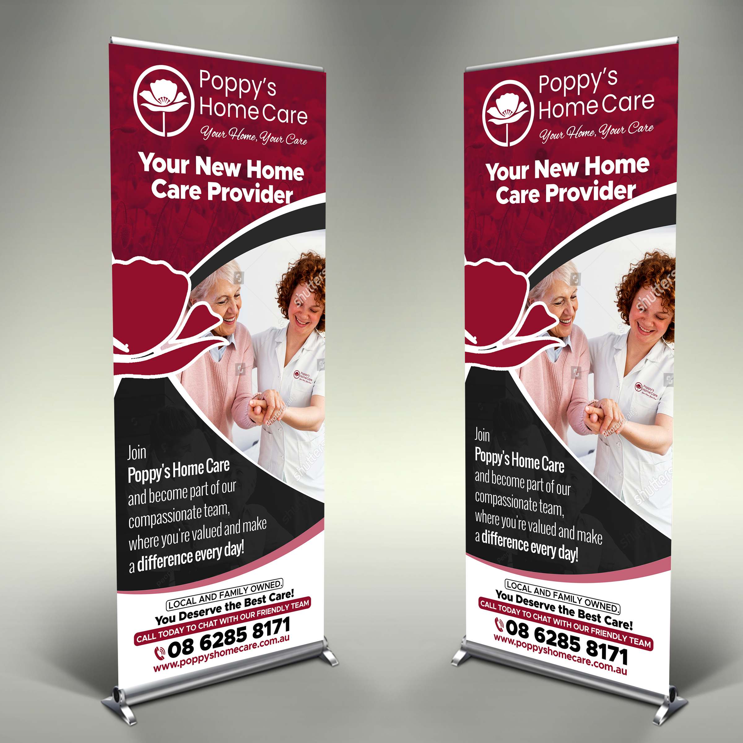 Trade Show Booth Design by Designers Hub for Poppy's Home Care | Design #34646772