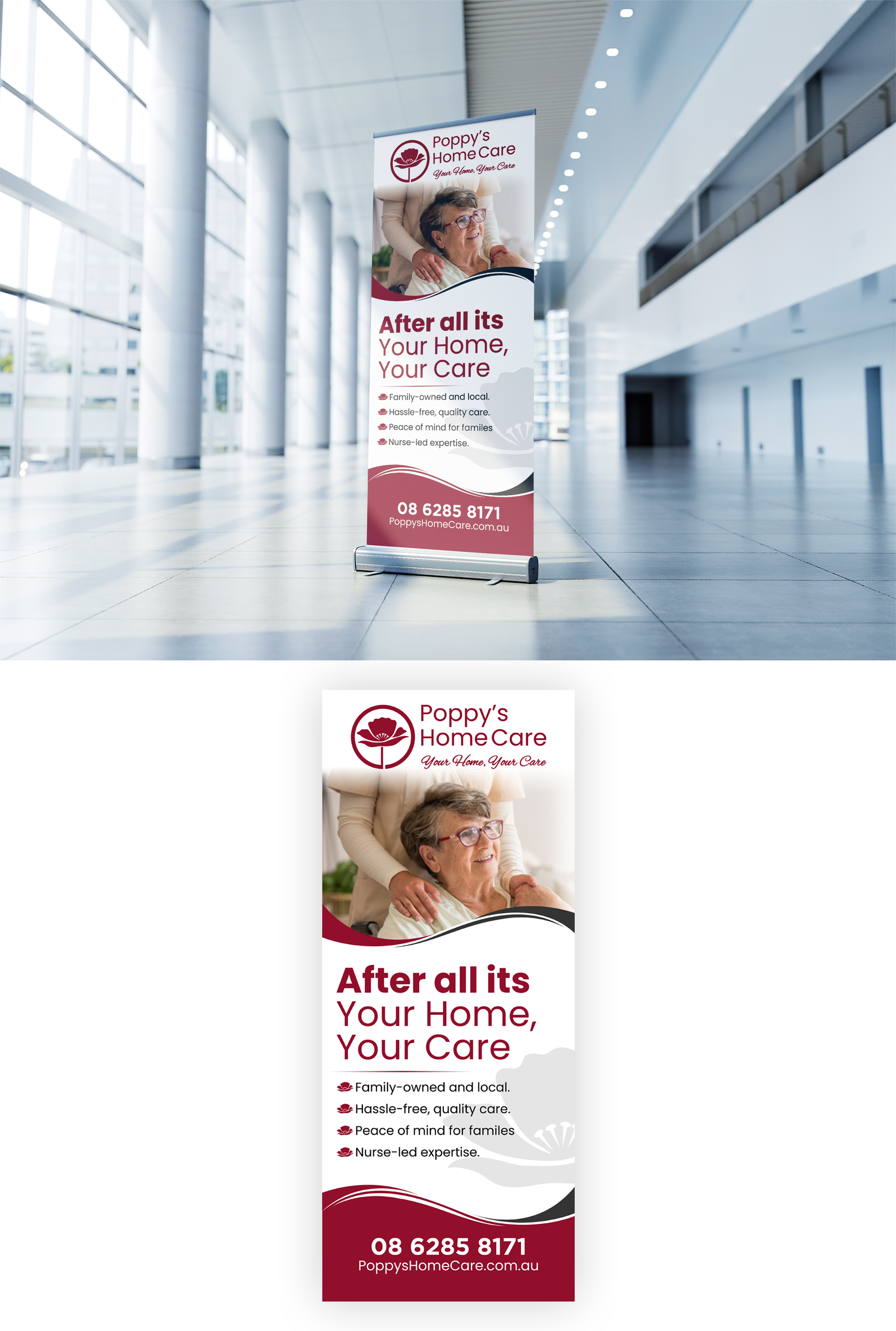 Trade Show Booth Design by VCreativeidea for Poppy's Home Care | Design #34591248