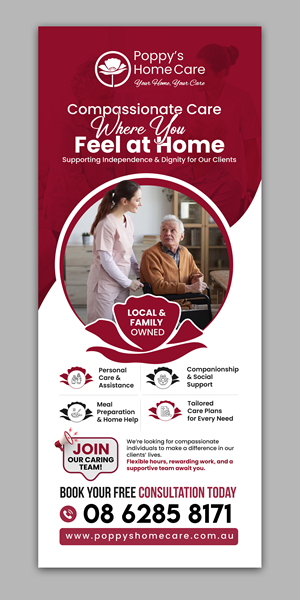 Trade Show Booth Design by debdesign for Poppy's Home Care | Design: #34606597