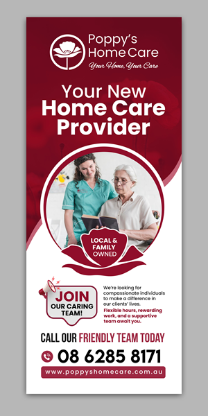 Trade Show Booth Design by debdesign for Poppy's Home Care | Design: #34643026