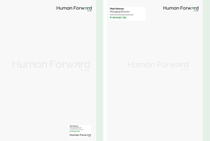 Letterhead Design by yadavsushil for Human Forward Group | Design #34630332