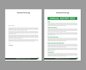 Briefkopf-Design von LAXMI DESIGNHUB für Human Forward Group | Design: #34589973