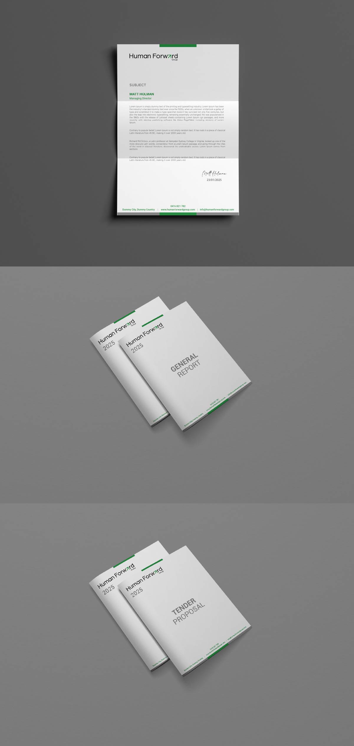 Briefkopf-Design von fly  design für Human Forward Group | Design #34599366