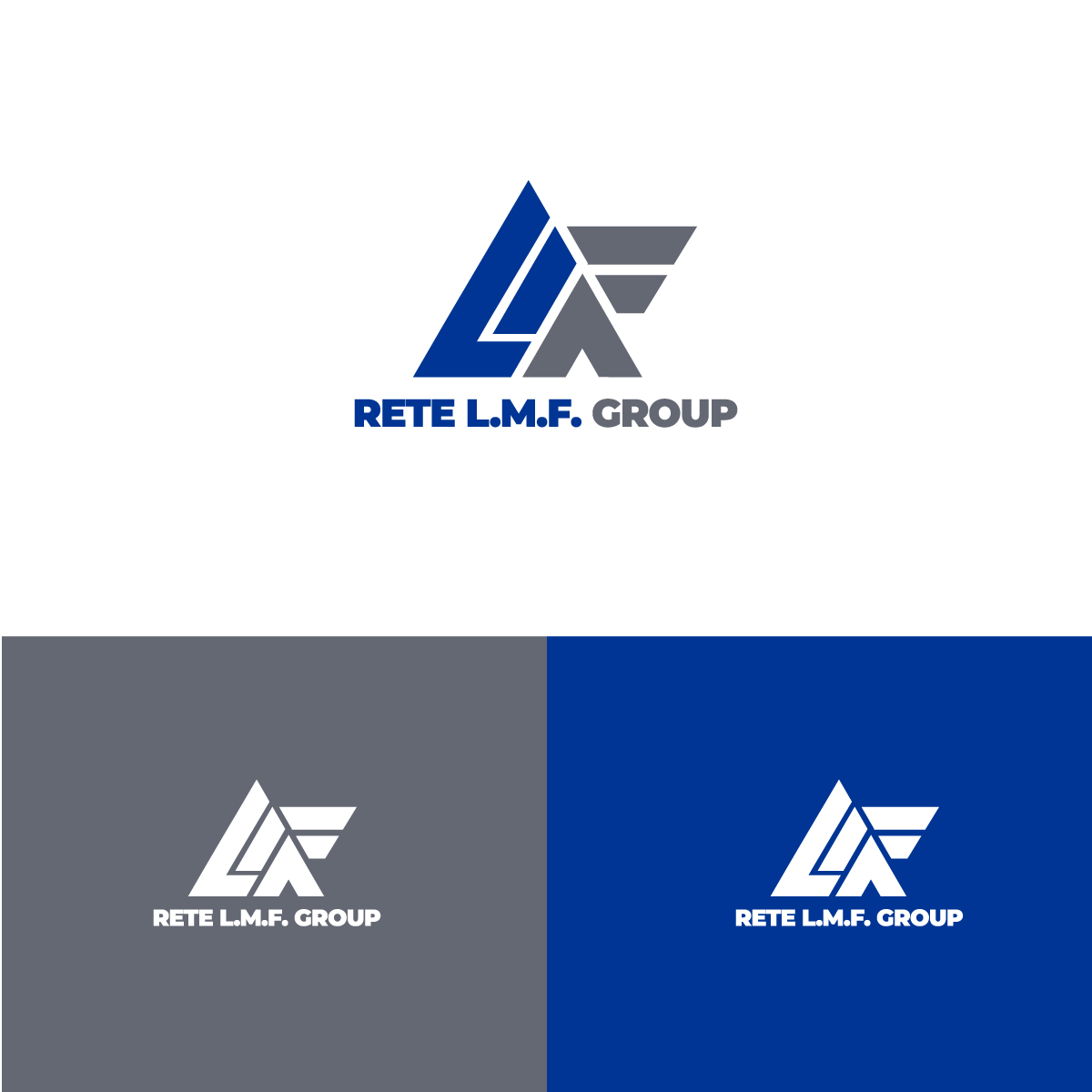 Logo-Design von Designzz. für RETE L.M.F. GROUP Via Brissogne, 11 - 10142 Torino Italy P.iva 13122140018 | Design #34582598