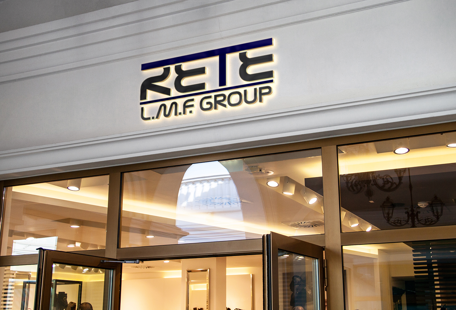 Logo-Design von falcon f9 für RETE L.M.F. GROUP Via Brissogne, 11 - 10142 Torino Italy P.iva 13122140018 | Design #34585257