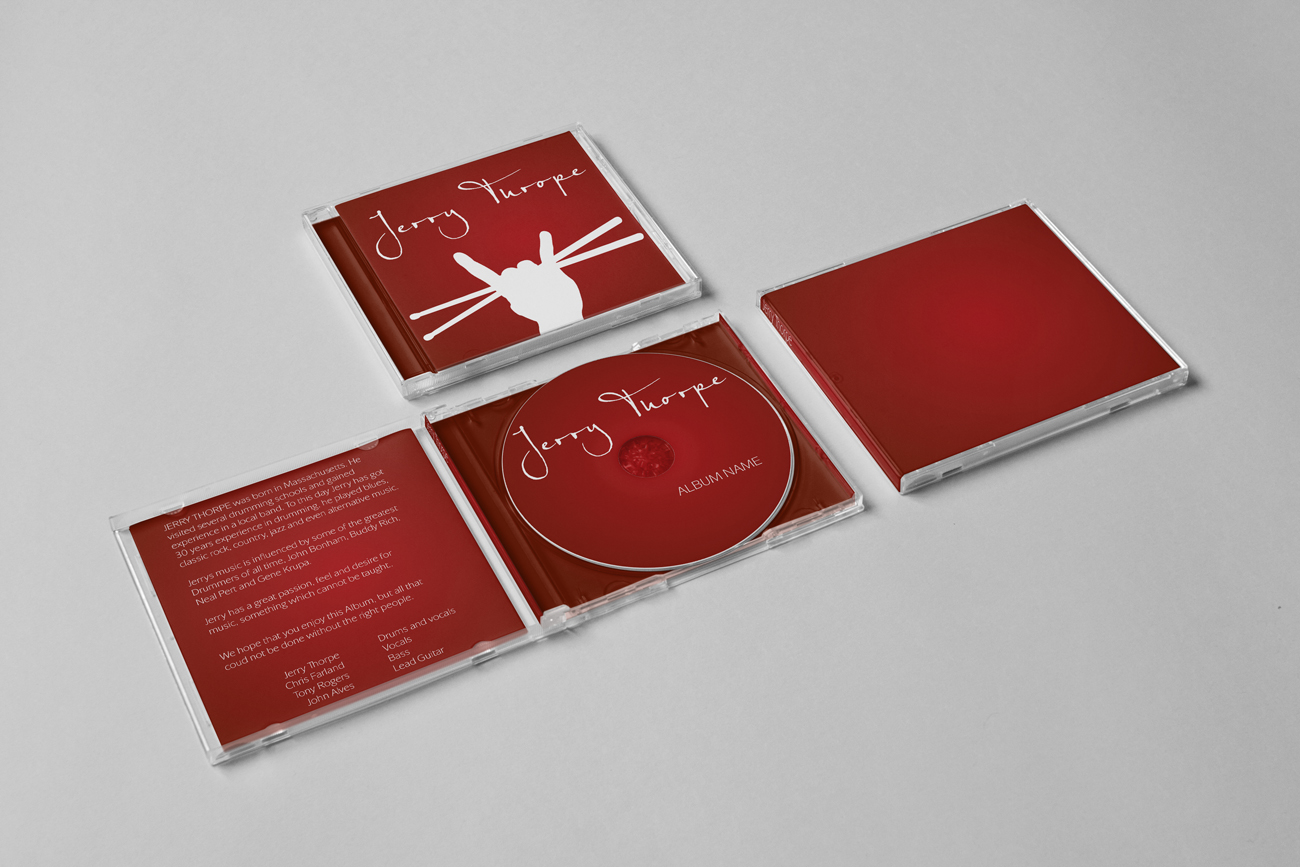 CD Cover Design by Victor Sierra for this project | Design #3107862