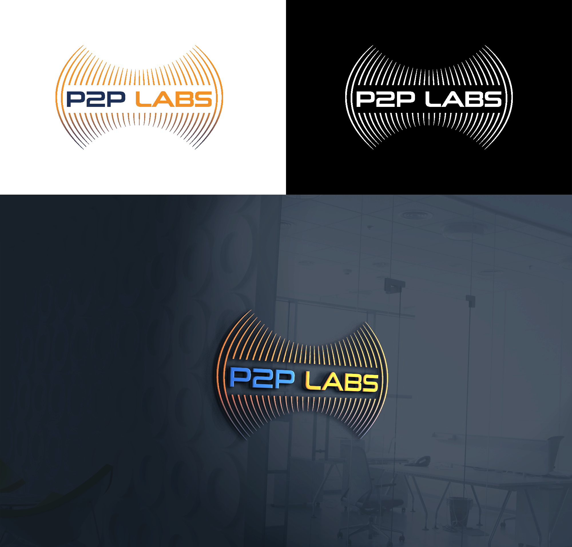 Diseño de Logo por RA-bica para P2P LABS | Diseño #34590006