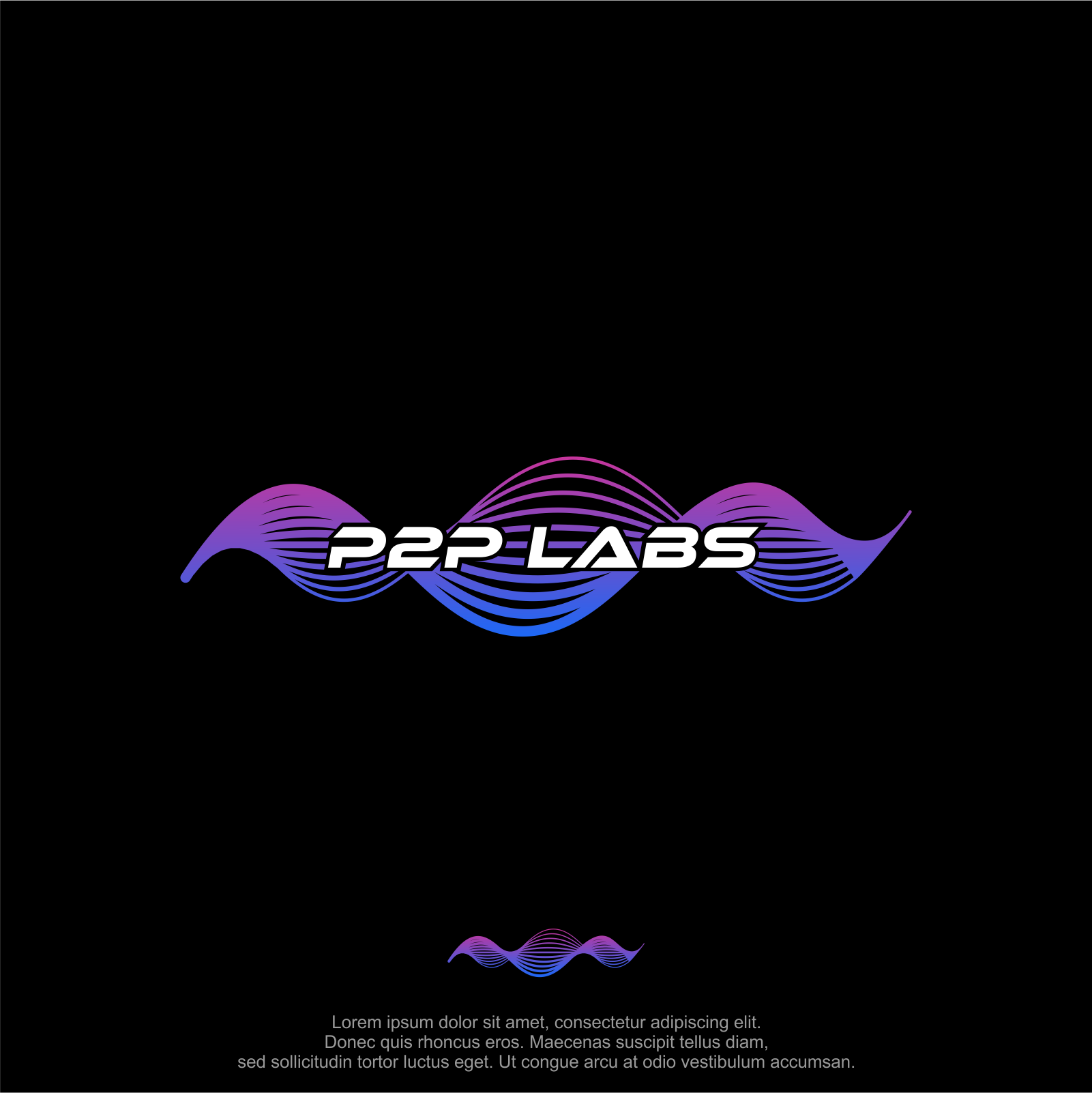 Diseño de Logo por M.Syaiful Huda para P2P LABS | Diseño #34586856