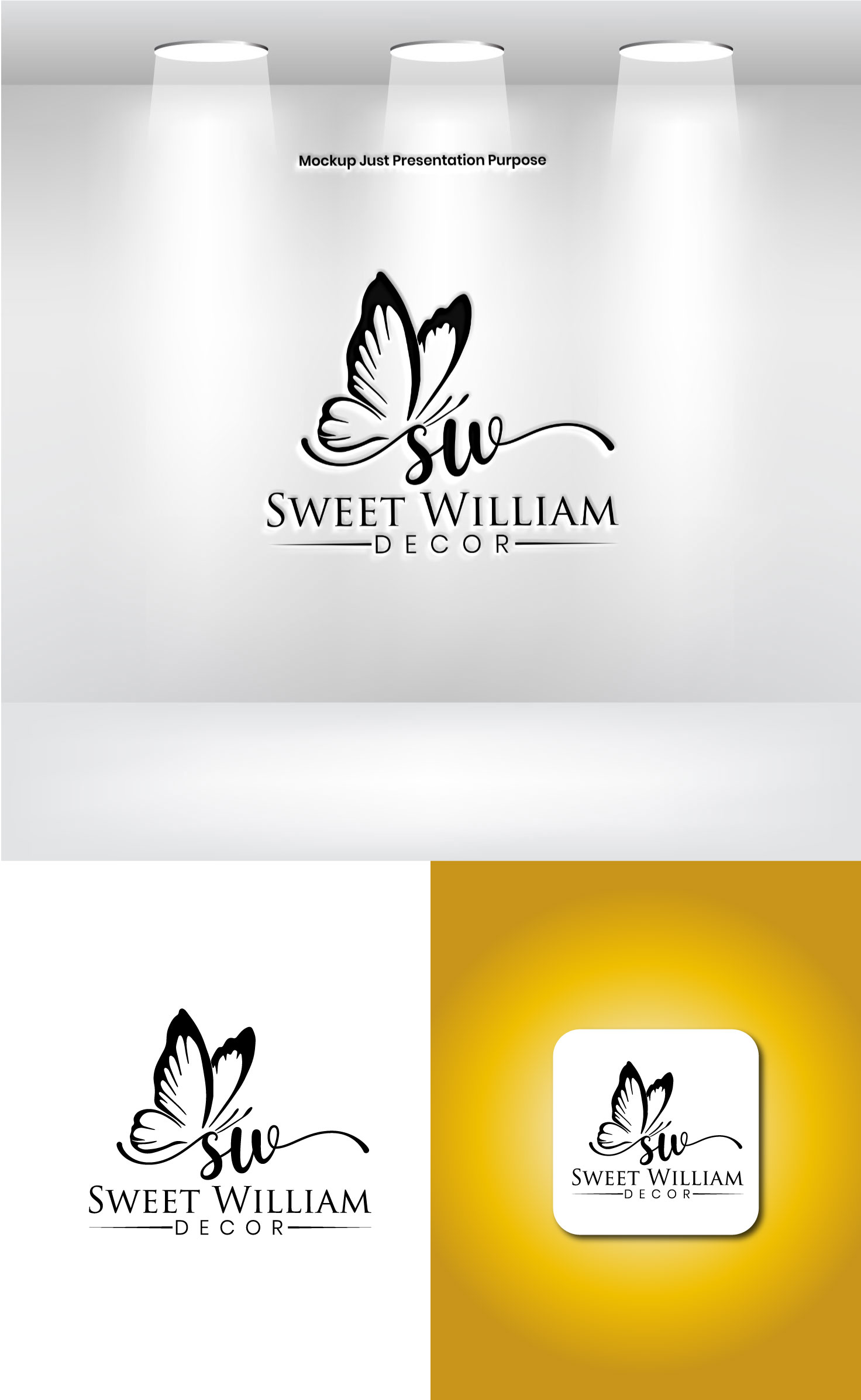 Logo Design by VectorForge for Sweet William | Design #34588728