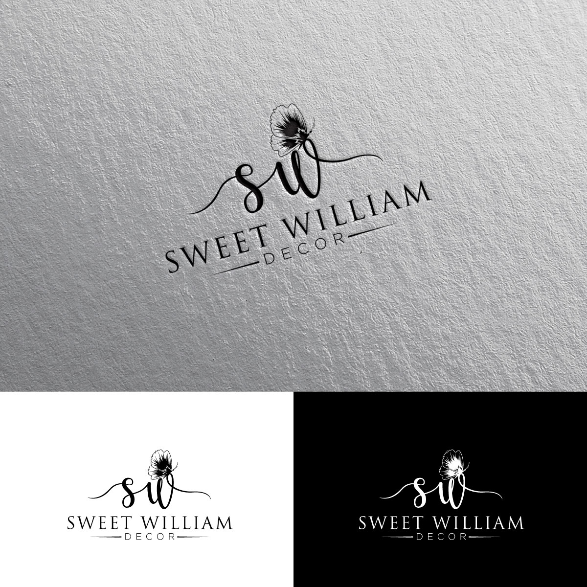 Logo Design by Alex Henry for Sweet William | Design #34588403