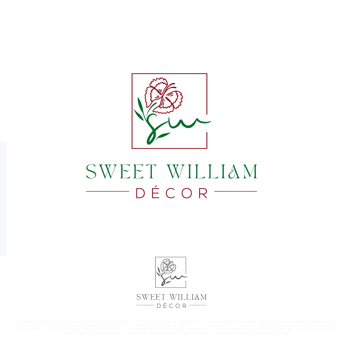 Diseño de Logo por Dhimant Maloo para Sweet William | Diseño #34592233