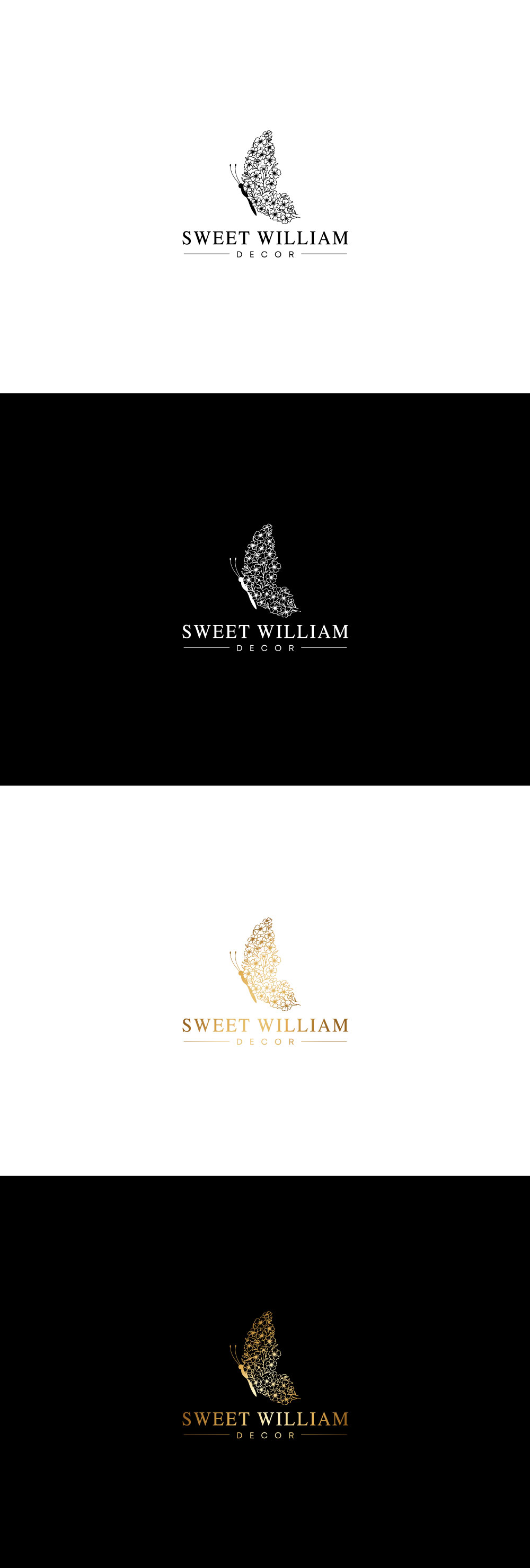 Logo Design by Amethystica for Sweet William | Design: #34655641